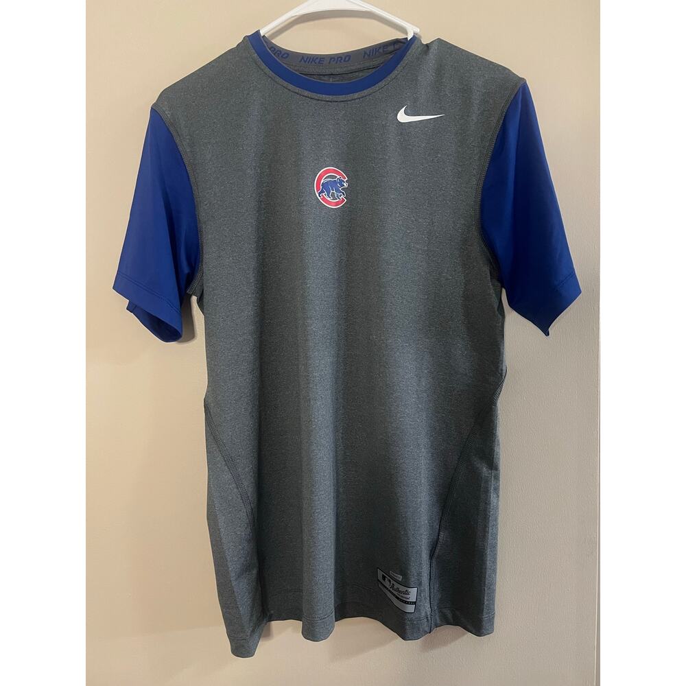 Nike Pro Chicago Cubs Compression Shirt